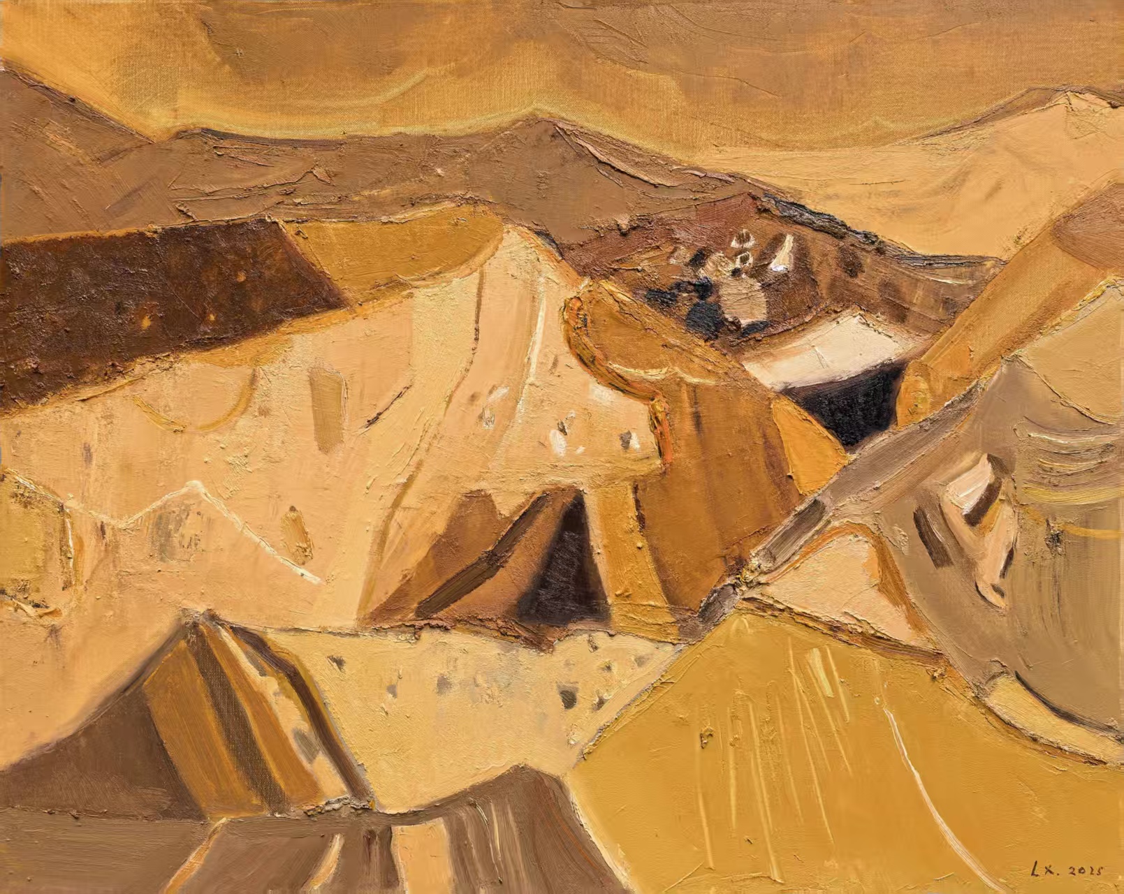 艺术学院教师油画作品再次入选全国美术展览