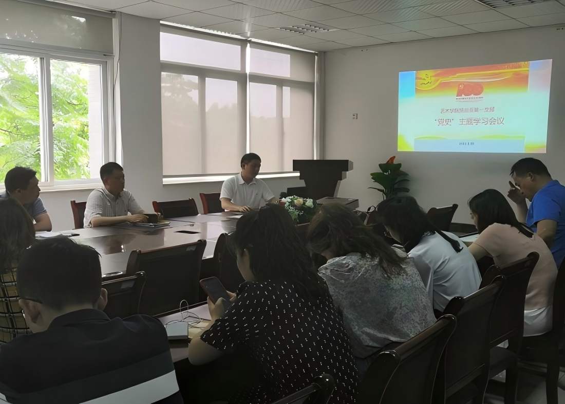 艺术学院党总支教职工党支部开展主题党史集中学习研讨活动