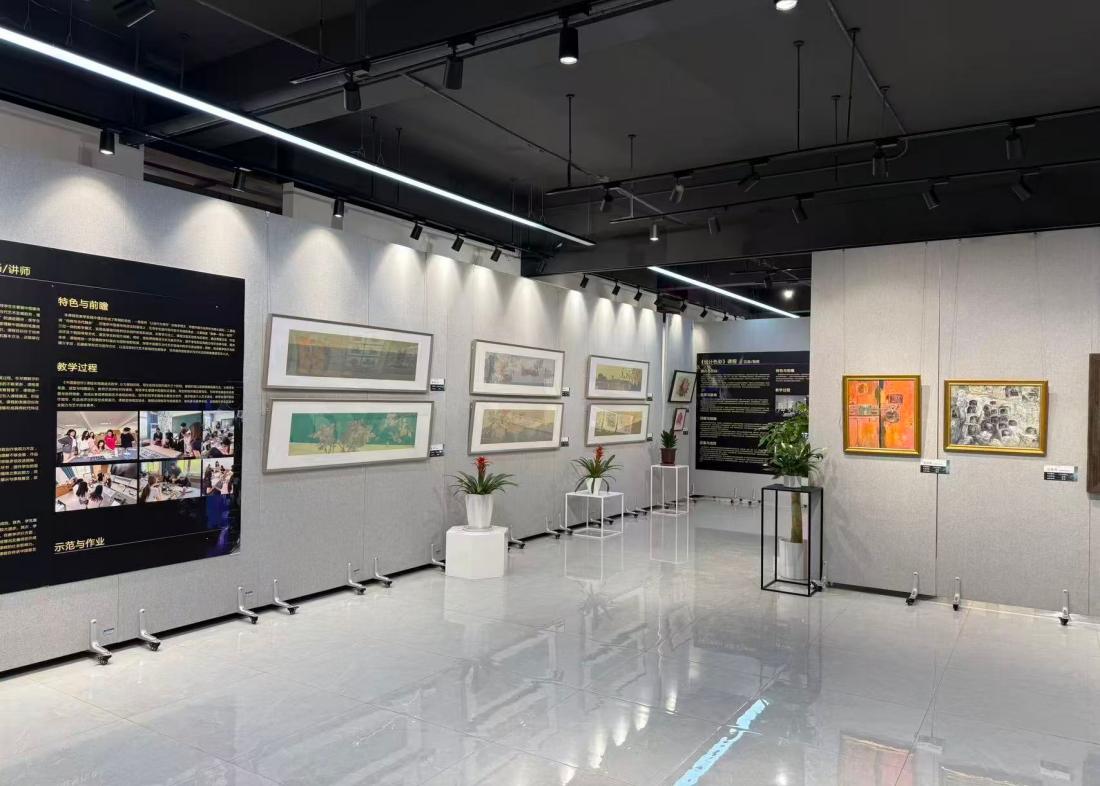 艺术与设计学院成功举办“首届专业课程建设展”